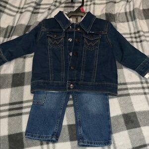Denim Kids Matching Set